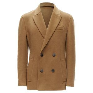 Berluti cashmere double faced double breasted jacket
